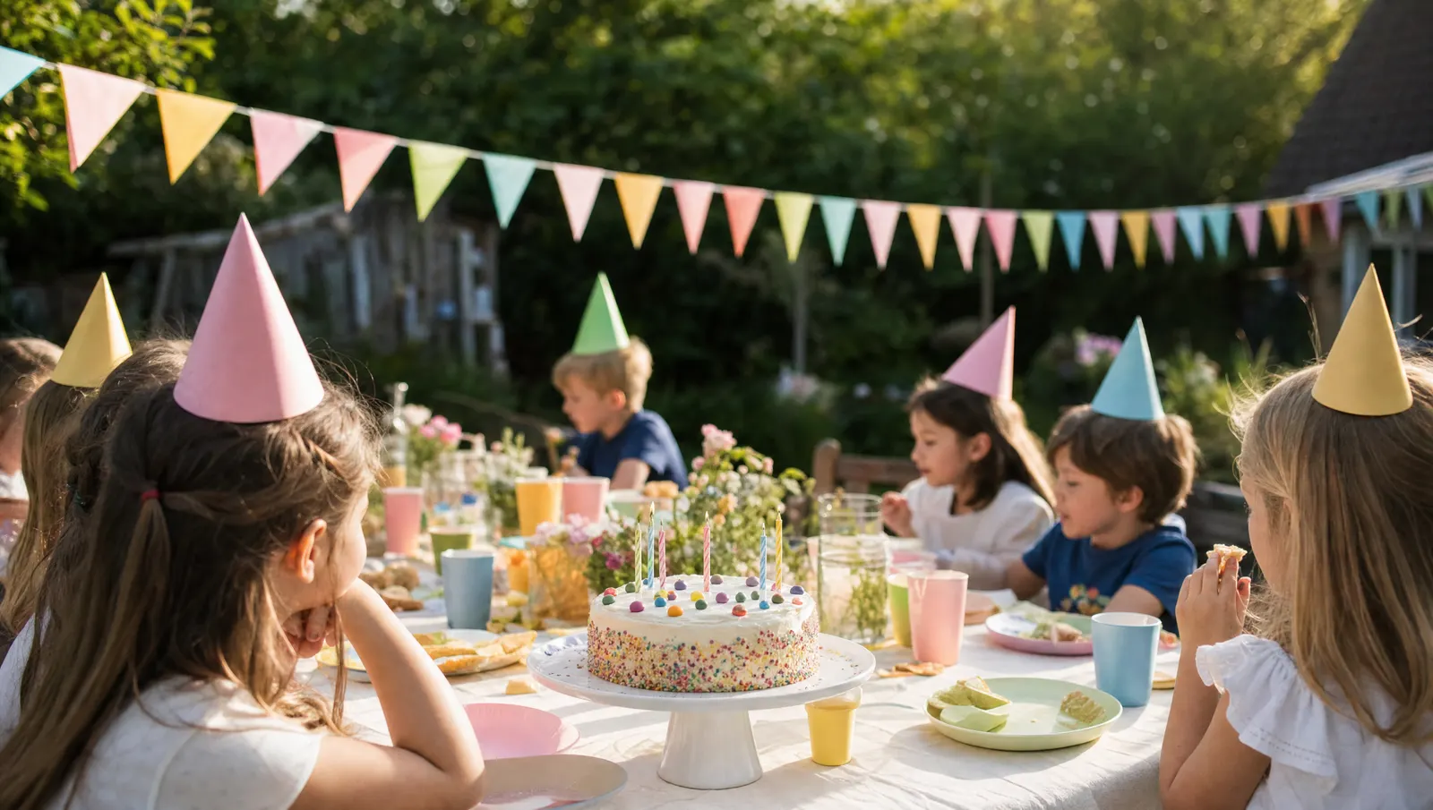 Kindergeburtstag im Garten