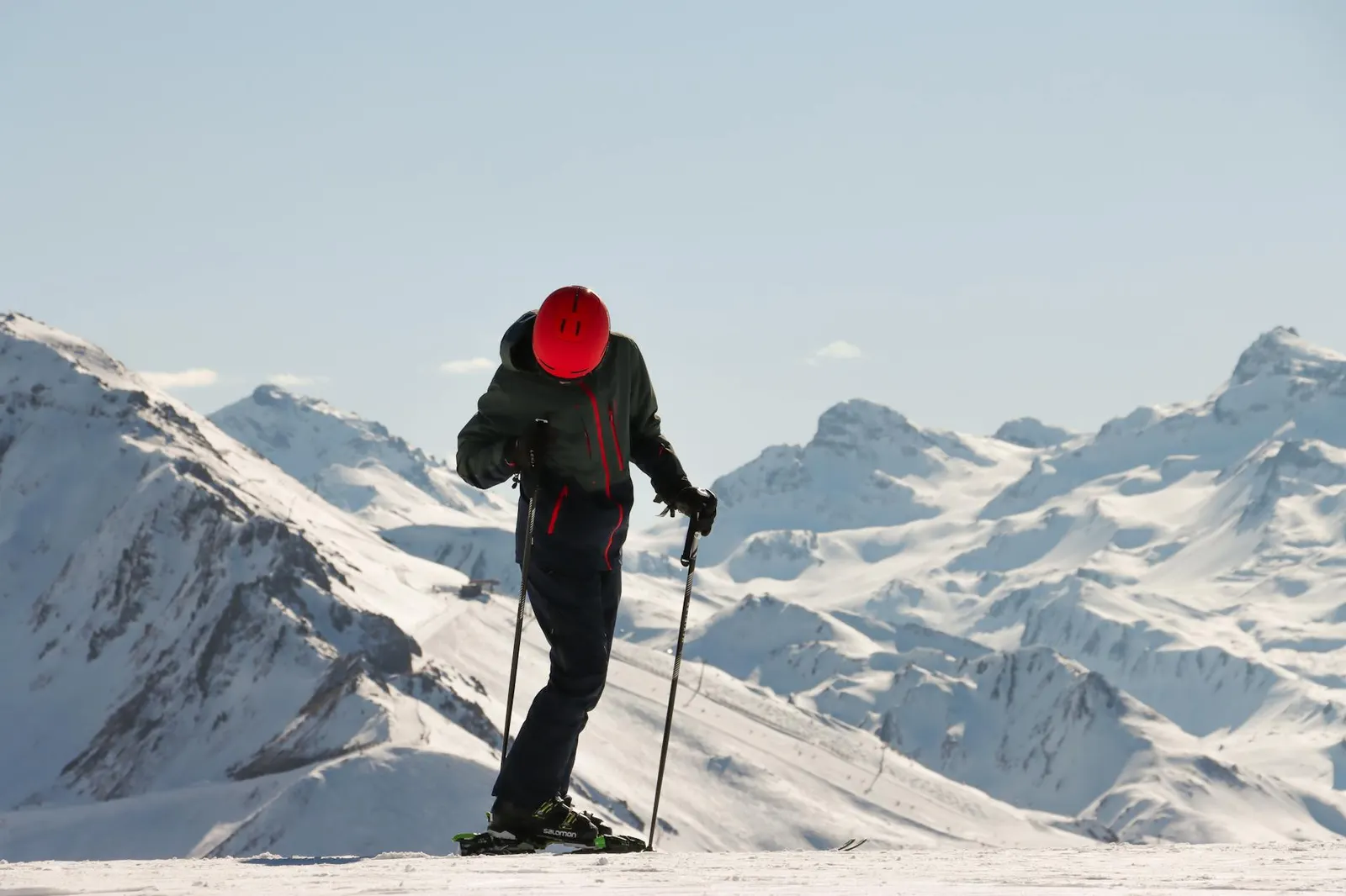 ski snow mountain
