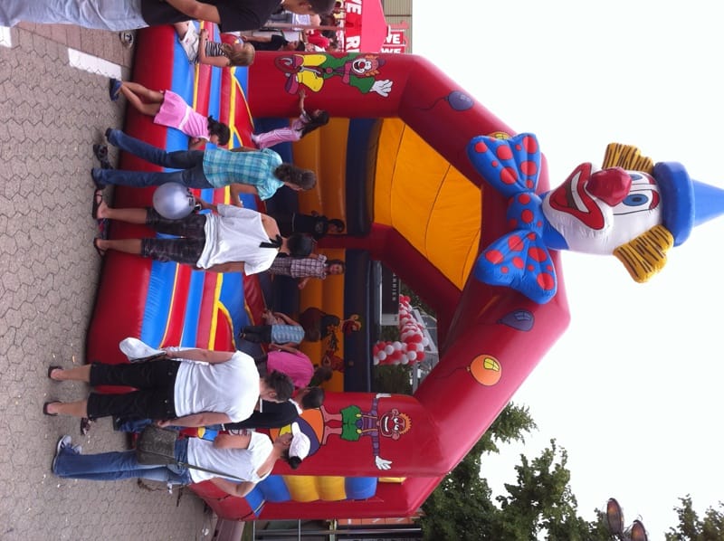 Hüpfburg Clown / Springburg / Luftkissen / Luftburg
