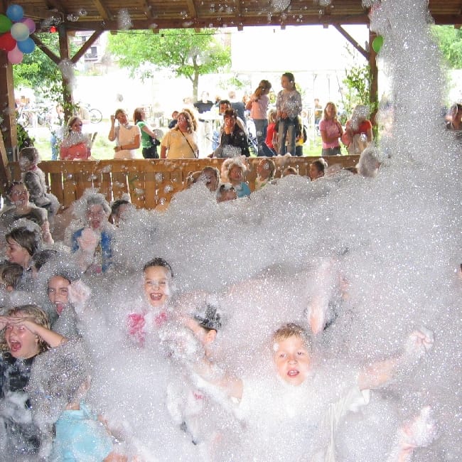 Schaumparty - Schaumkanone - Schaummaschine – Mottoparty