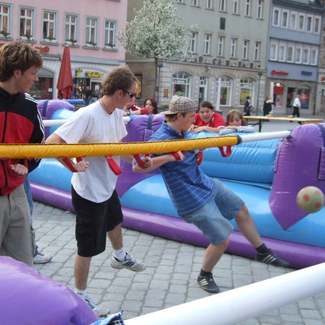 Human Soccer - Human Table Kicker - Riesenkicker - Menschenkicker XXL - Life Soccer