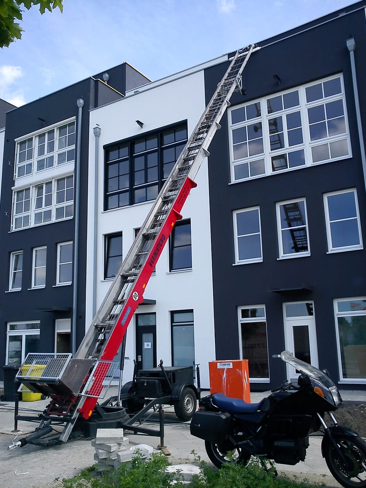 Böcker Schrägaufzüge bis 36 Meter Schrägaufzug Bauaufzug Aufzug Lift Leiter Dachdeckeraufzug Möbelaufzug Leiterlift Geda – 4