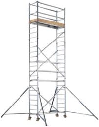 Rollgerüst von 3,30 - 10,30 m Arbeitshöhe