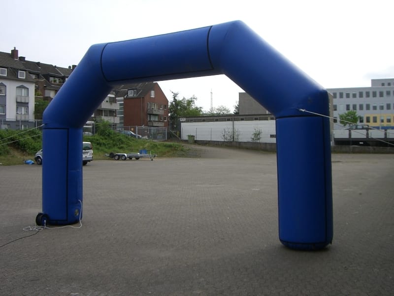 Torbogen klein / Startbogen / Zielbogen / Eingangsbogen / Start Ziel / blau – 2