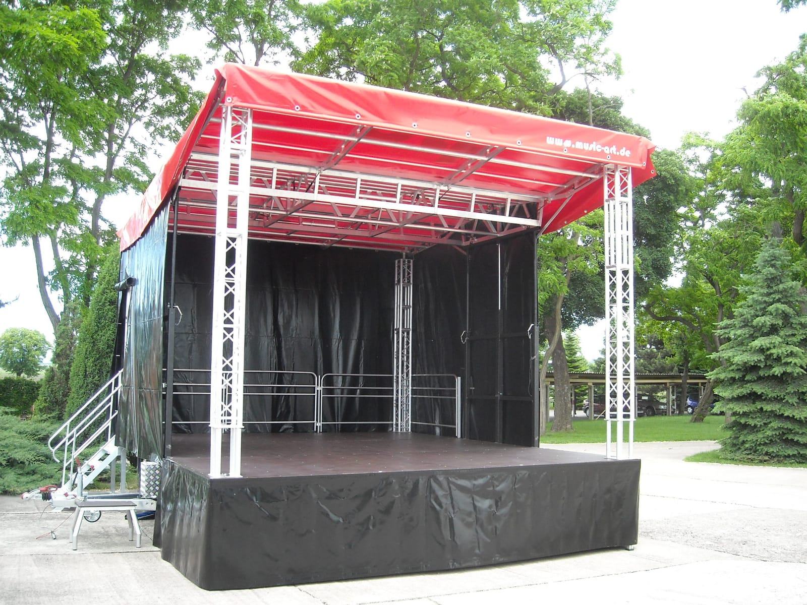 Mobile Bühne 30m² - Multistage für Stadtfest, Events, Festivals & Konzert					 – 2