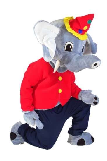 Kostüm, Elefant Benjamin Blümchen, 