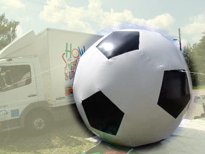 Riesen Fußball