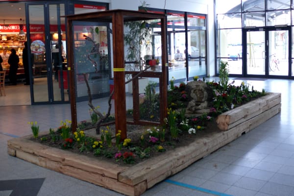 Oster - Frühlingslandschaften , Oster Dekoration , Frühlings Dekoration
