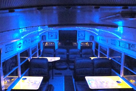 Partybus 8 bis 26 Sitzplätze US School Bus-Bar – Thumbnail 7