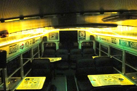Partybus 8 bis 26 Sitzplätze US School Bus-Bar – Thumbnail 8