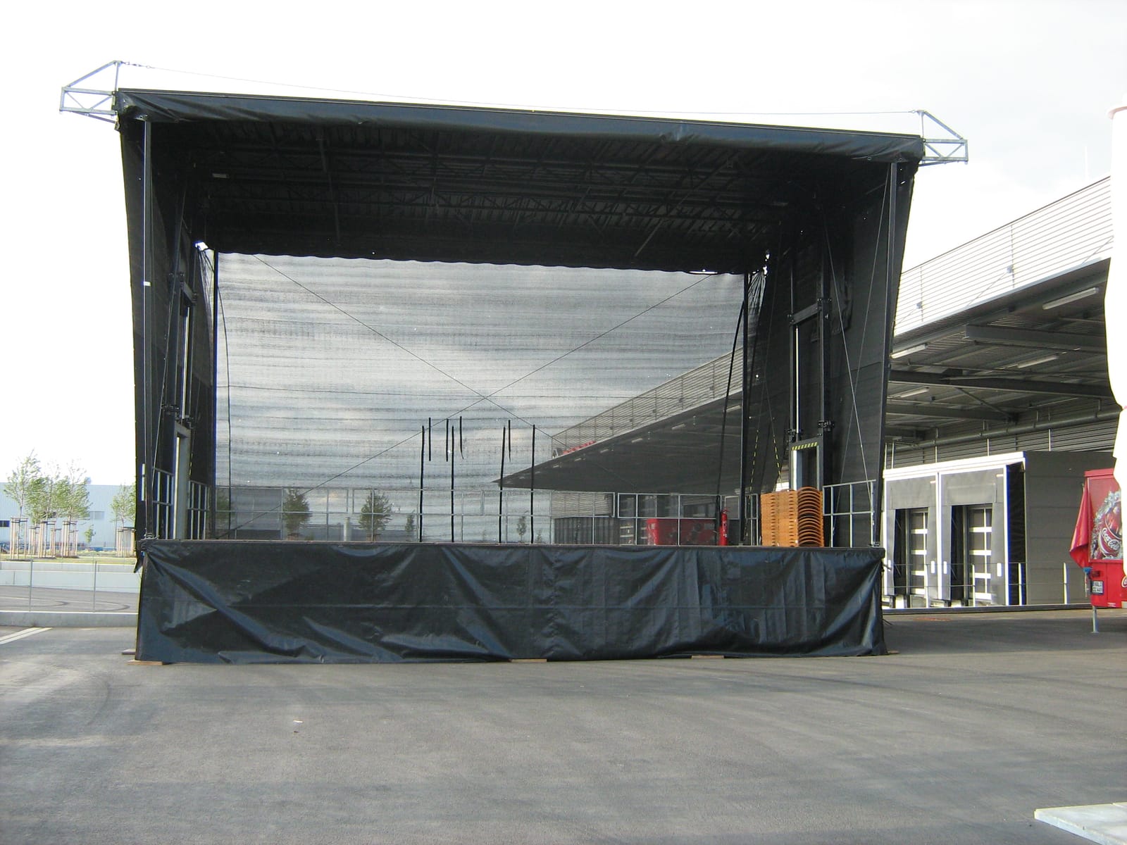 Mobile Show - Bühne 80m²-140m² - Bühnensystem "Smart Stage" für Stadtfest, Kundgebung, Konzert – 2
