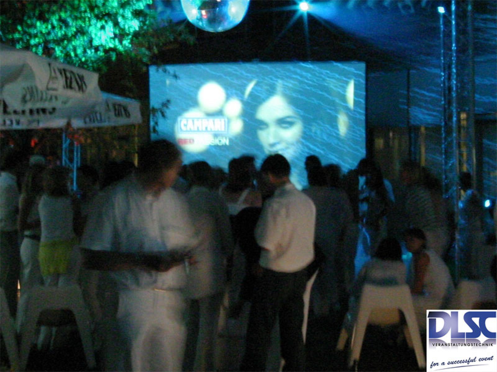 Präsentation Bild Leinwand LED Wand Beamer