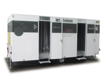 Toilettenwagen groß - WC Wagen groß