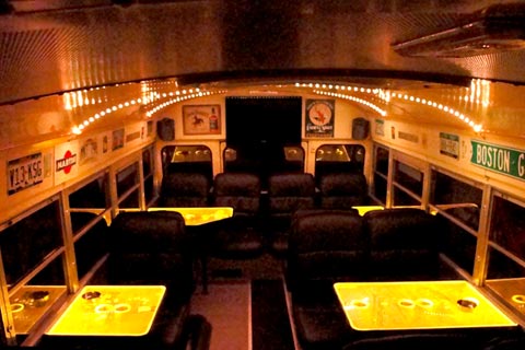 Partybus 8 bis 26 Sitzplätze US School Bus-Bar – 5