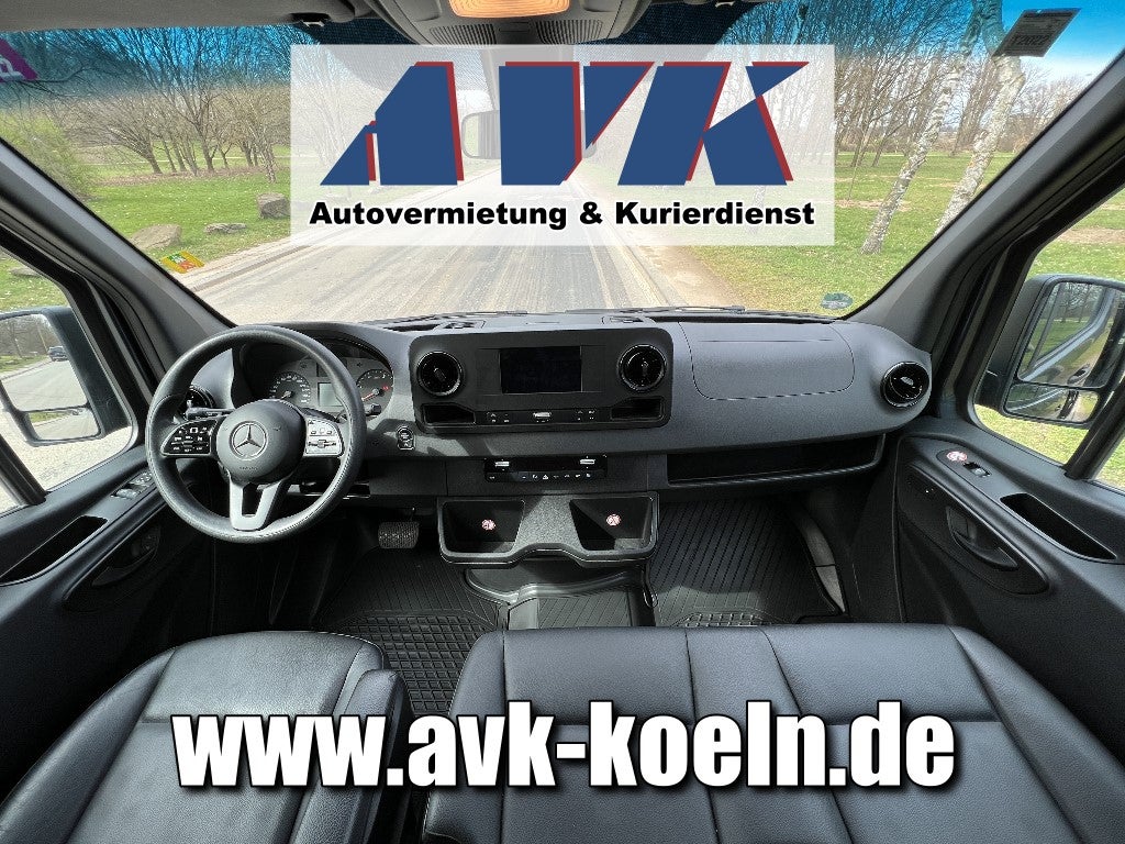 Mercedes Sprinter Tourbus 9-Sitzer XXL mieten – 2,50 m Kofferraum – 4