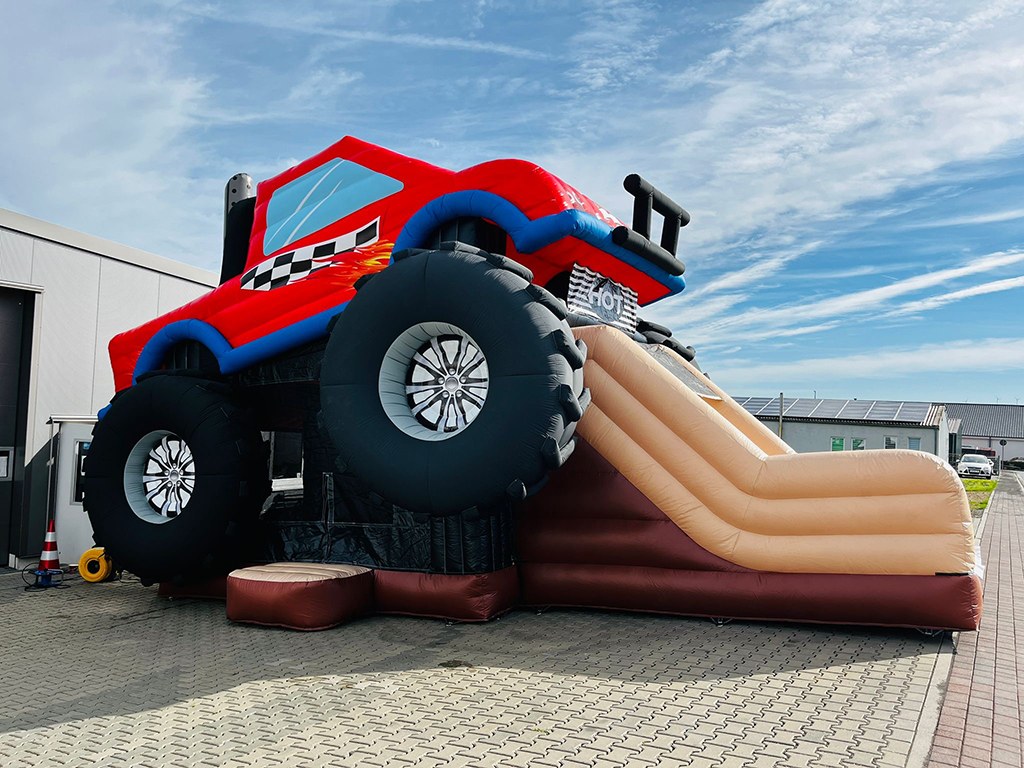 Monstertruck Hüpfburg mieten in Koblenz – Kinderspaß fürs Fest