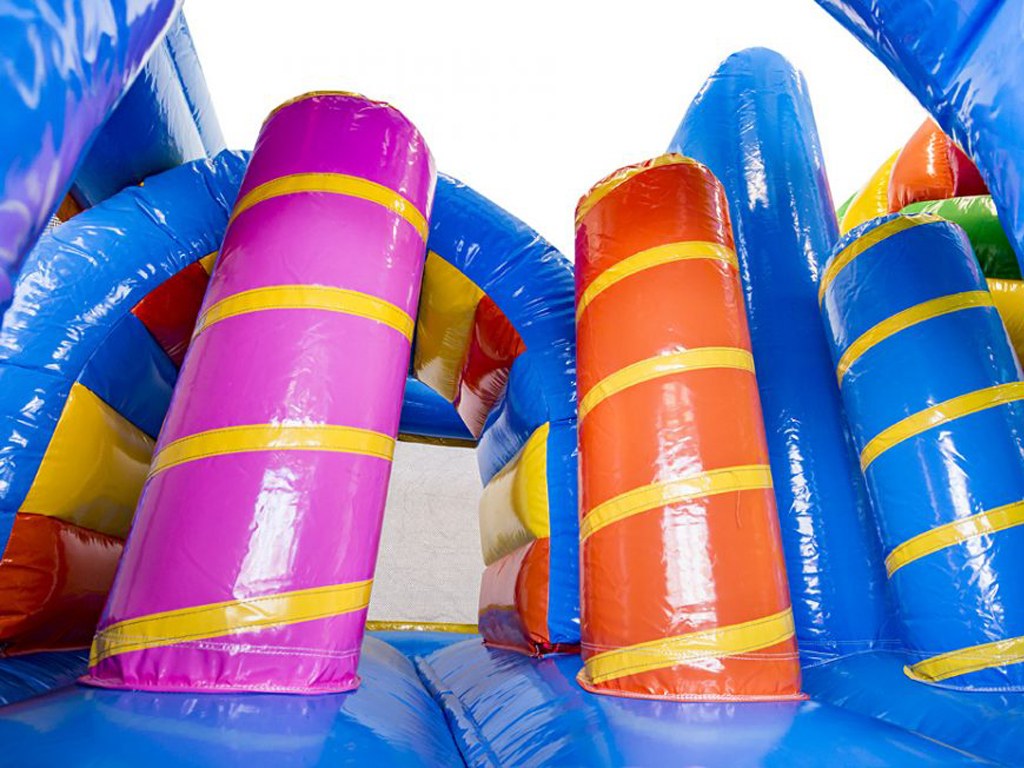 Hüpfburg Multiplay Einhorn mieten in Koblenz – Hüpfburg – 2