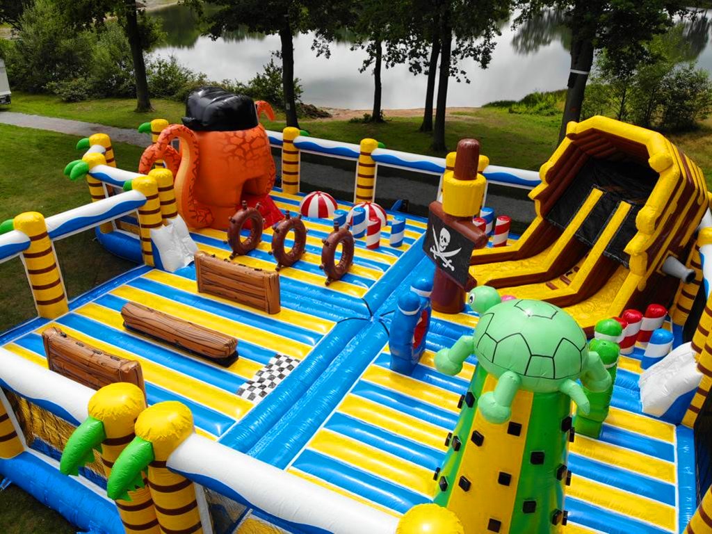 Mega Hüpflandschaft "Kraken" mieten in Koblenz – Fun Food fürs Fest – 3