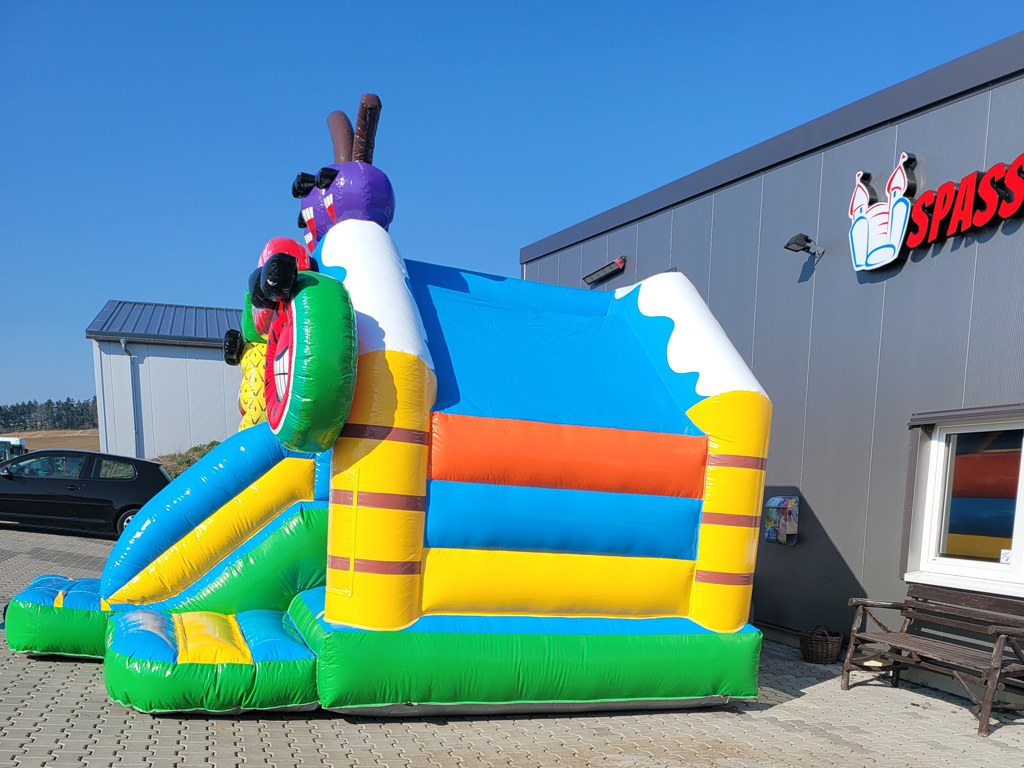 Hüpfburg Slide Combo Karibik mieten in Koblenz – Kinderspaß fürs Fest – 2