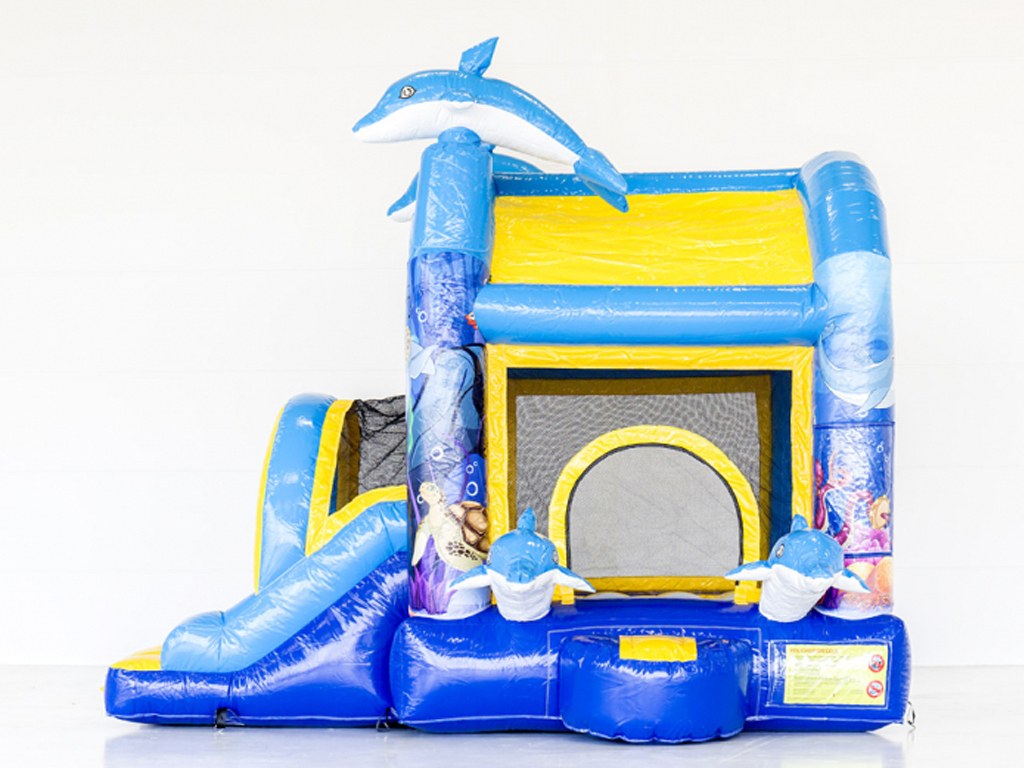 Hüpfburg Jumpy Delfin mieten in Koblenz bei Dominik Liebehenz – 2
