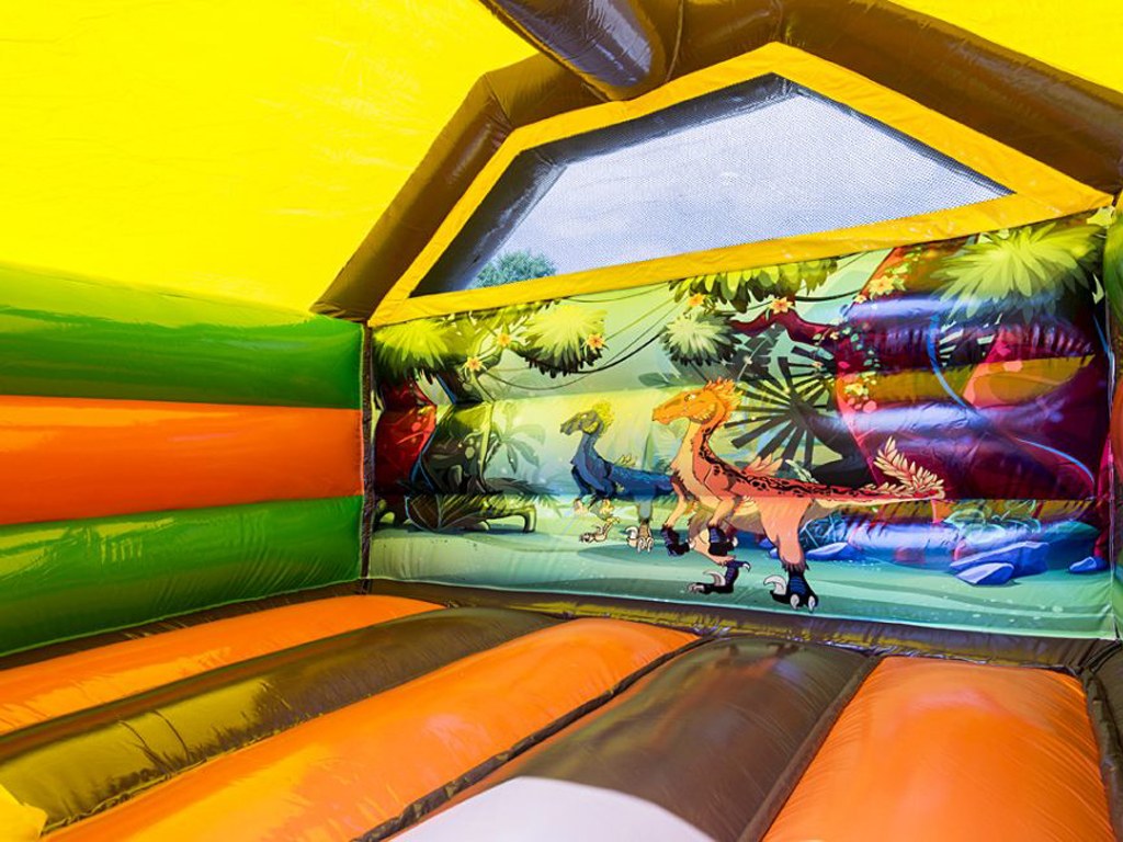 Hüpfburg Slide Combo Dino mieten in Koblenz – Kinderspaß fürs Fest – 2