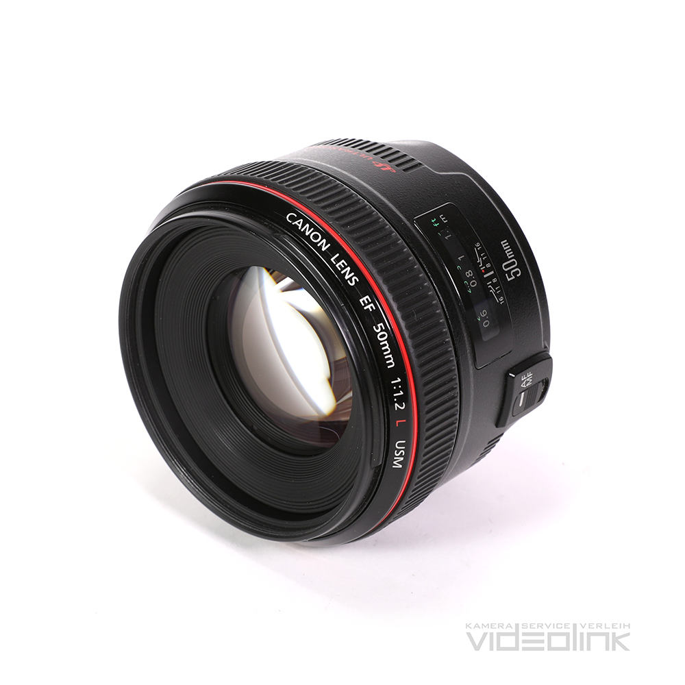 Canon EF 50mm F1.2 mieten bei Videolink