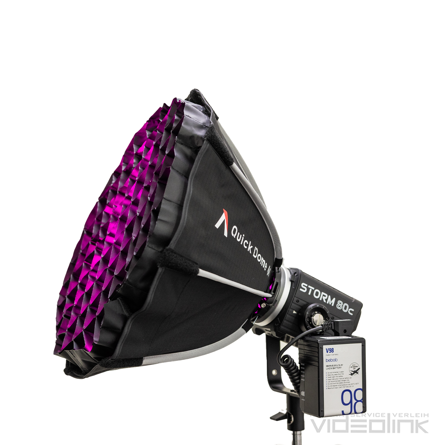 Aputure Quick Dome 40 (für 80c) mieten bei Videolink
