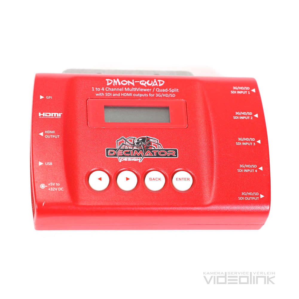 Decimator DMON-Quad mieten bei Videolink