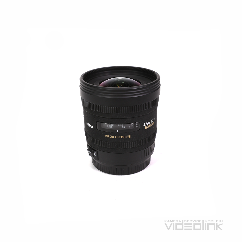 Sigma EF-S 4,5mm F2.8 mieten bei Videolink