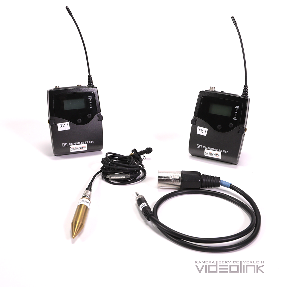 Funkset Sennheiser SK/EK 2000 + Lavalier Mikrofon mieten bei Videolink