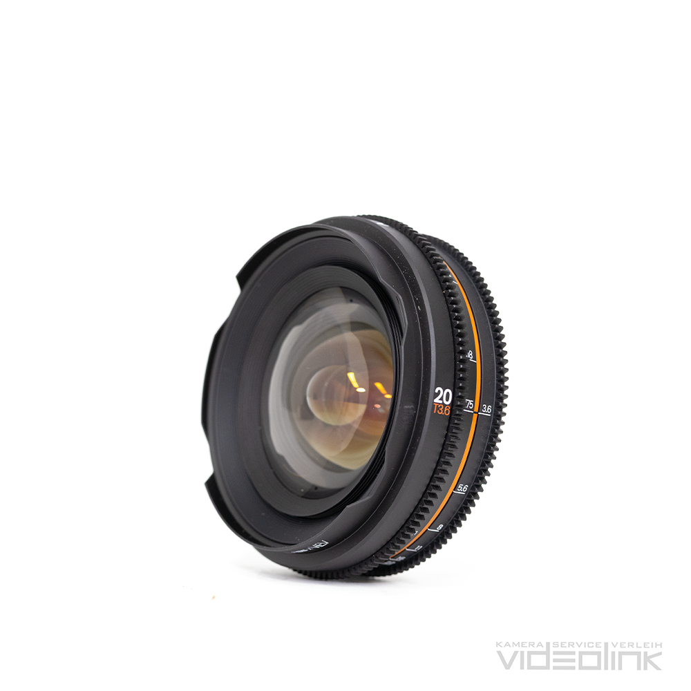 IronGlass MKII Rehoused Prime FF 20mm T3.6 mieten bei Videolink