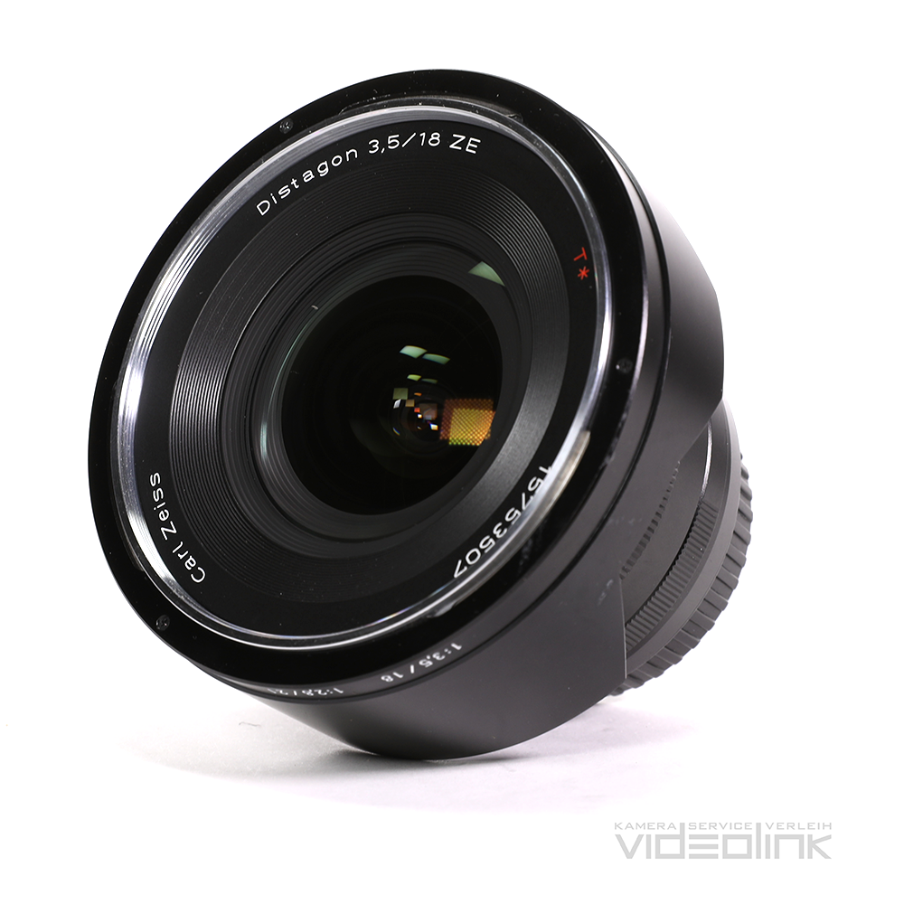 Zeiss ZE Distagon 18mm T3,5 mieten bei Videolink
