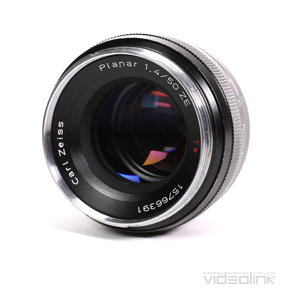 Zeiss ZE Planar 50mm T1.4 mieten bei Videolink