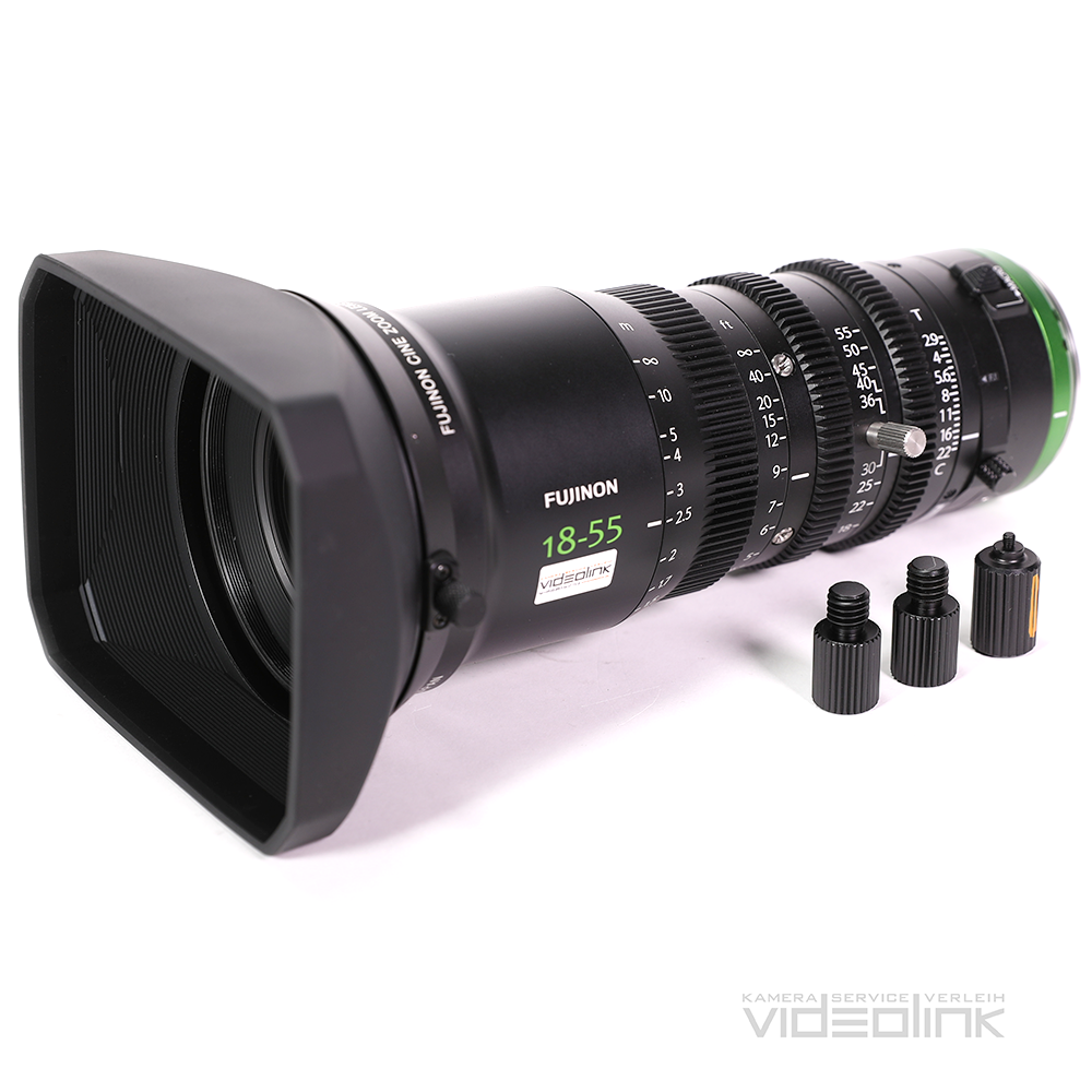 Fujinon Cine Zoom 18-55mm T2.9 mieten bei Videolink