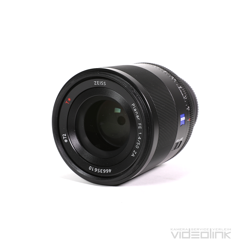 Sony Zeiss Planar T FE 50mm F1.4 ZA mieten bei Videolink