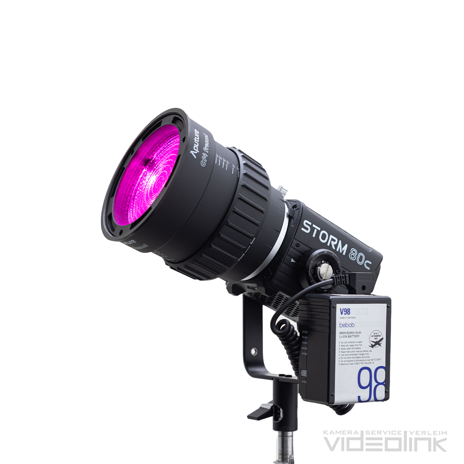 Aputure CF4 Fresnel (80c) mieten bei Videolink
