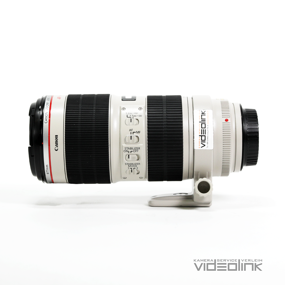 Canon EF 70-200mm F2.8 IS II mieten bei Videolink