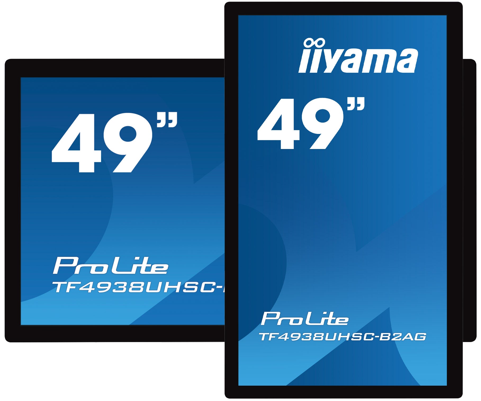 Iiyama ProLite TF4938UHSC-B1AG mieten - 49'' UHD Multitouch-Display mit 12 Touchpunkten
