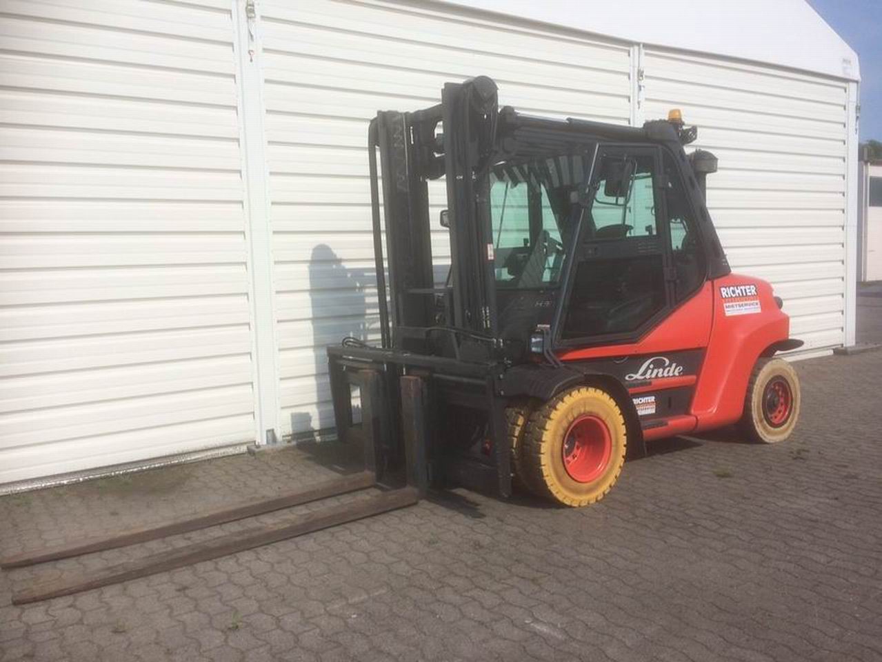 Linde H 80 D-900 396 Dieselstapler mieten bei Richter Gabelstapler