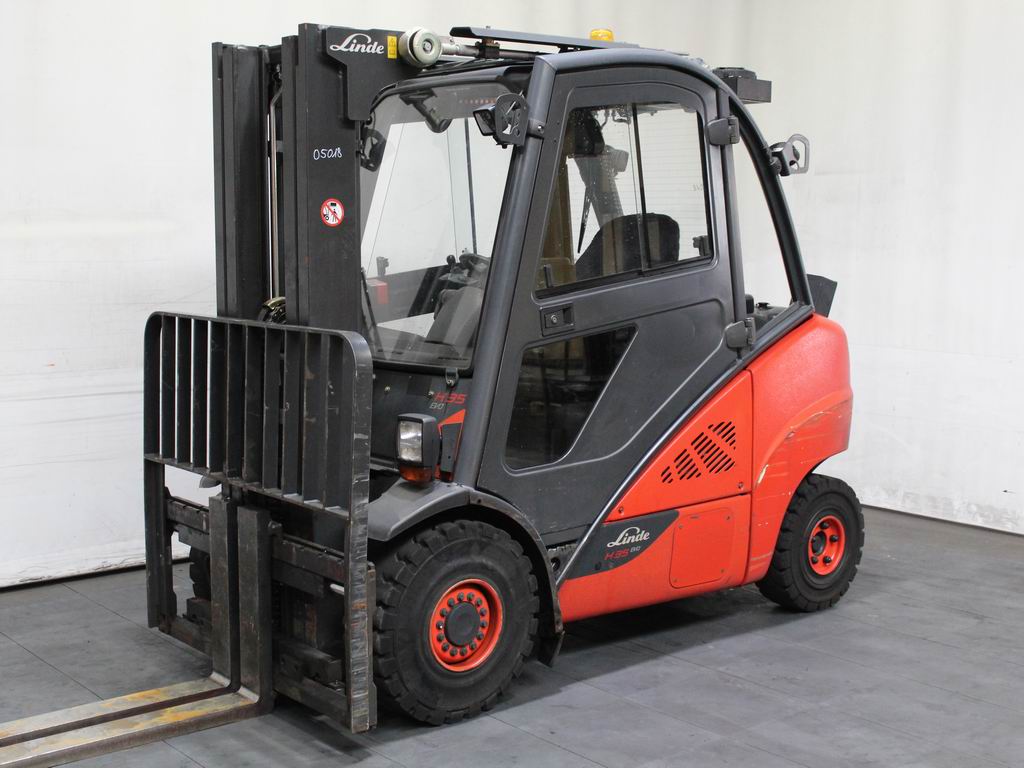 Linde H 35 D-02 393 Dieselstapler mieten bei Richter Gabelstapler