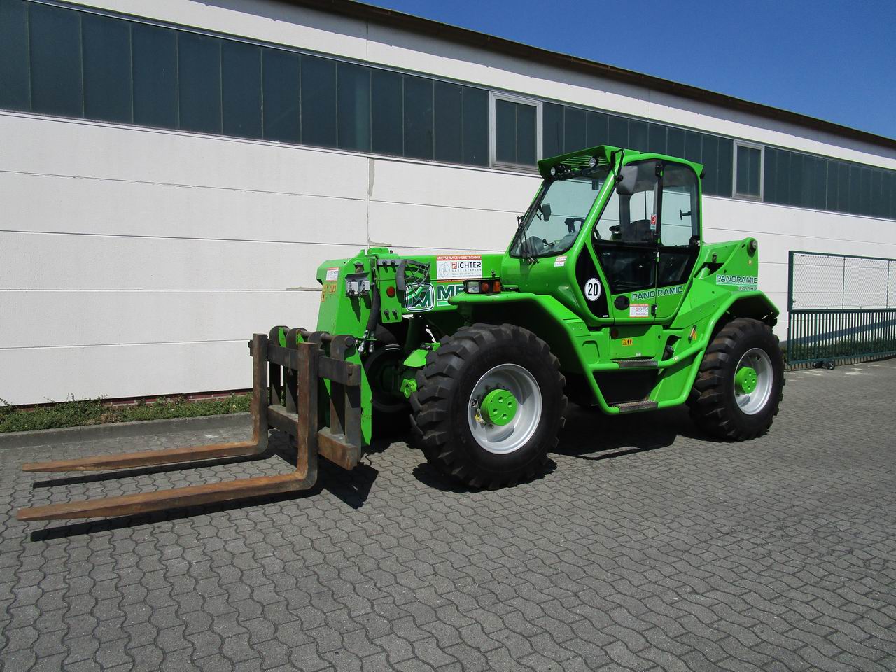 Merlo P 120.10HM Teleskopstapler starr mieten bei Richter Gabelstapler