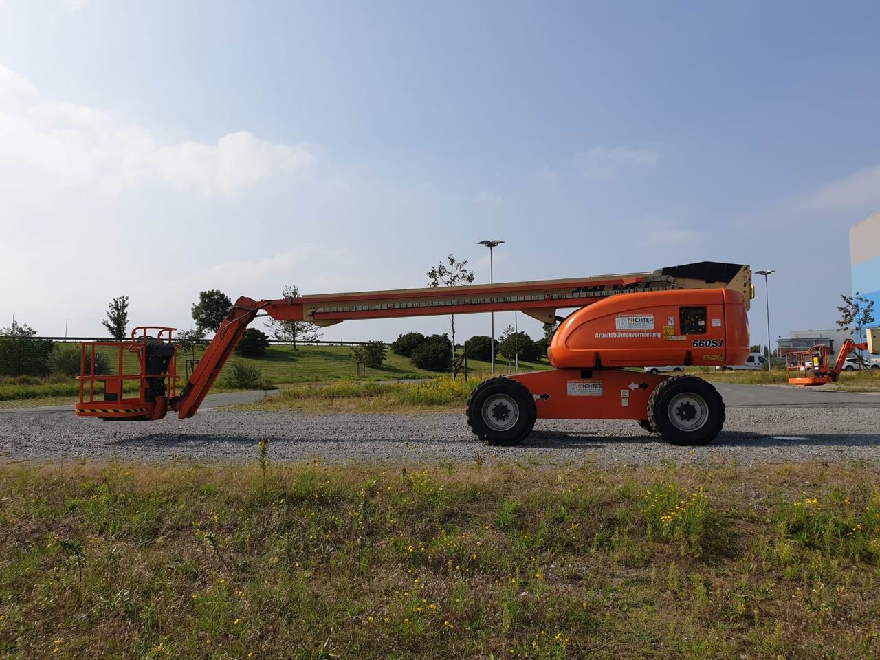 JLG 660SJ Teleskoparbeitsbühne mieten bei Richter Gabelstapler