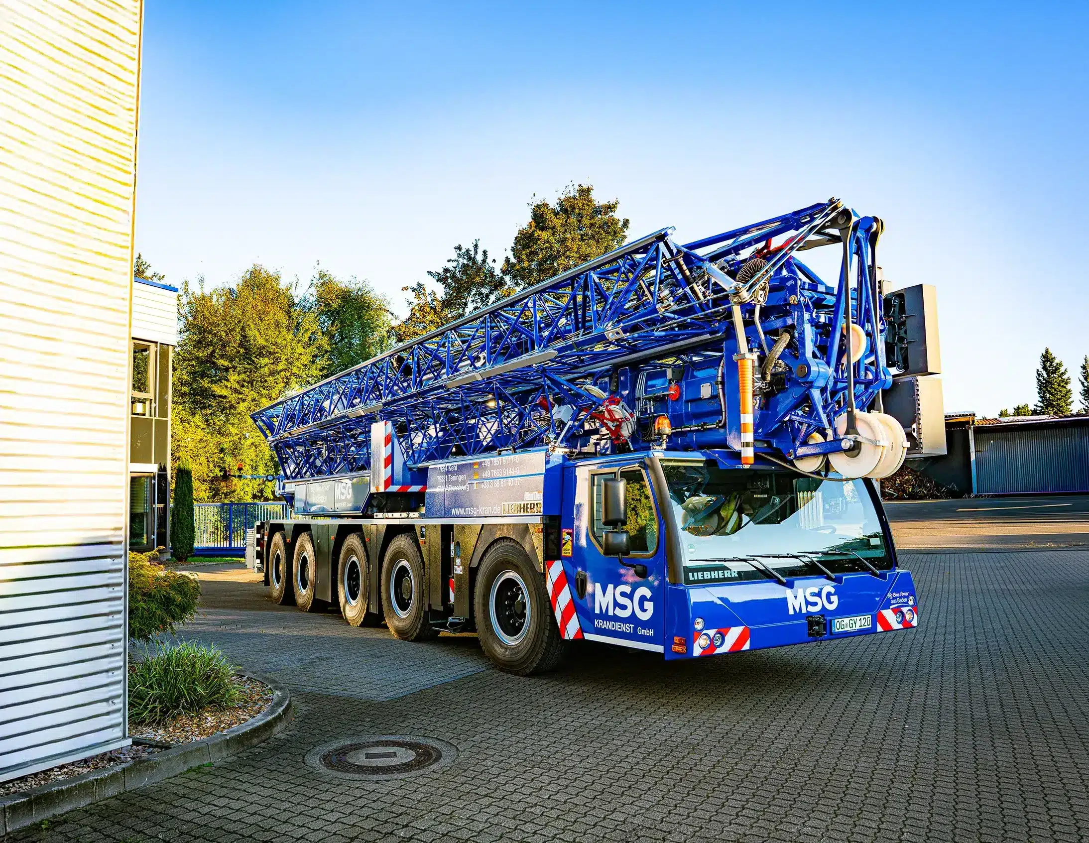 Liebherr MK 120 mieten bei MSG Krandienst