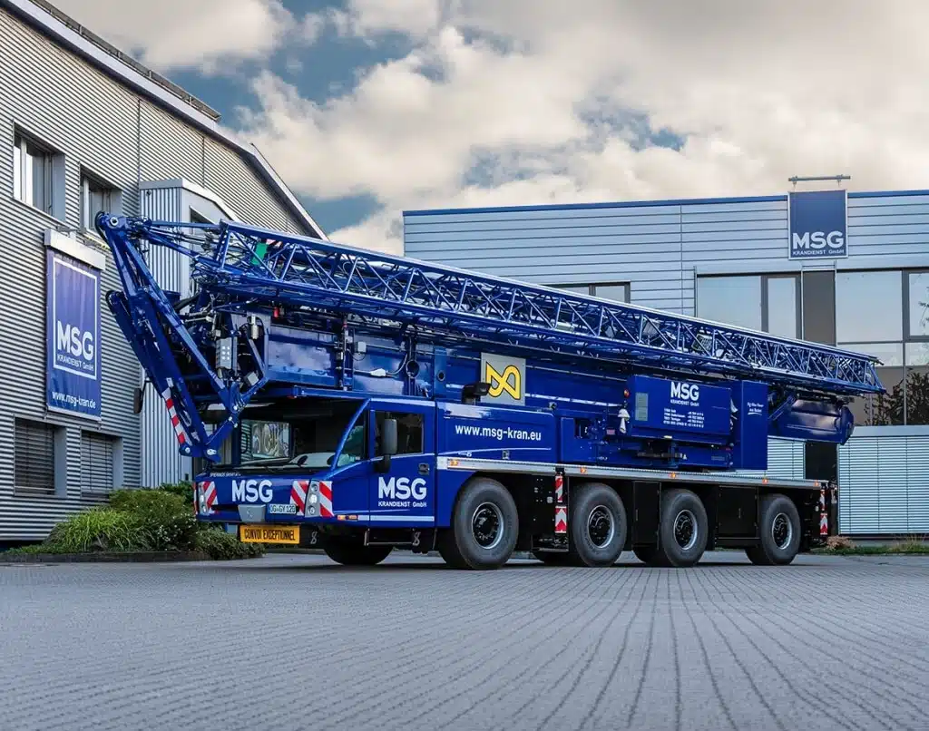 Spierings SK597 mieten bei MSG Krandienst