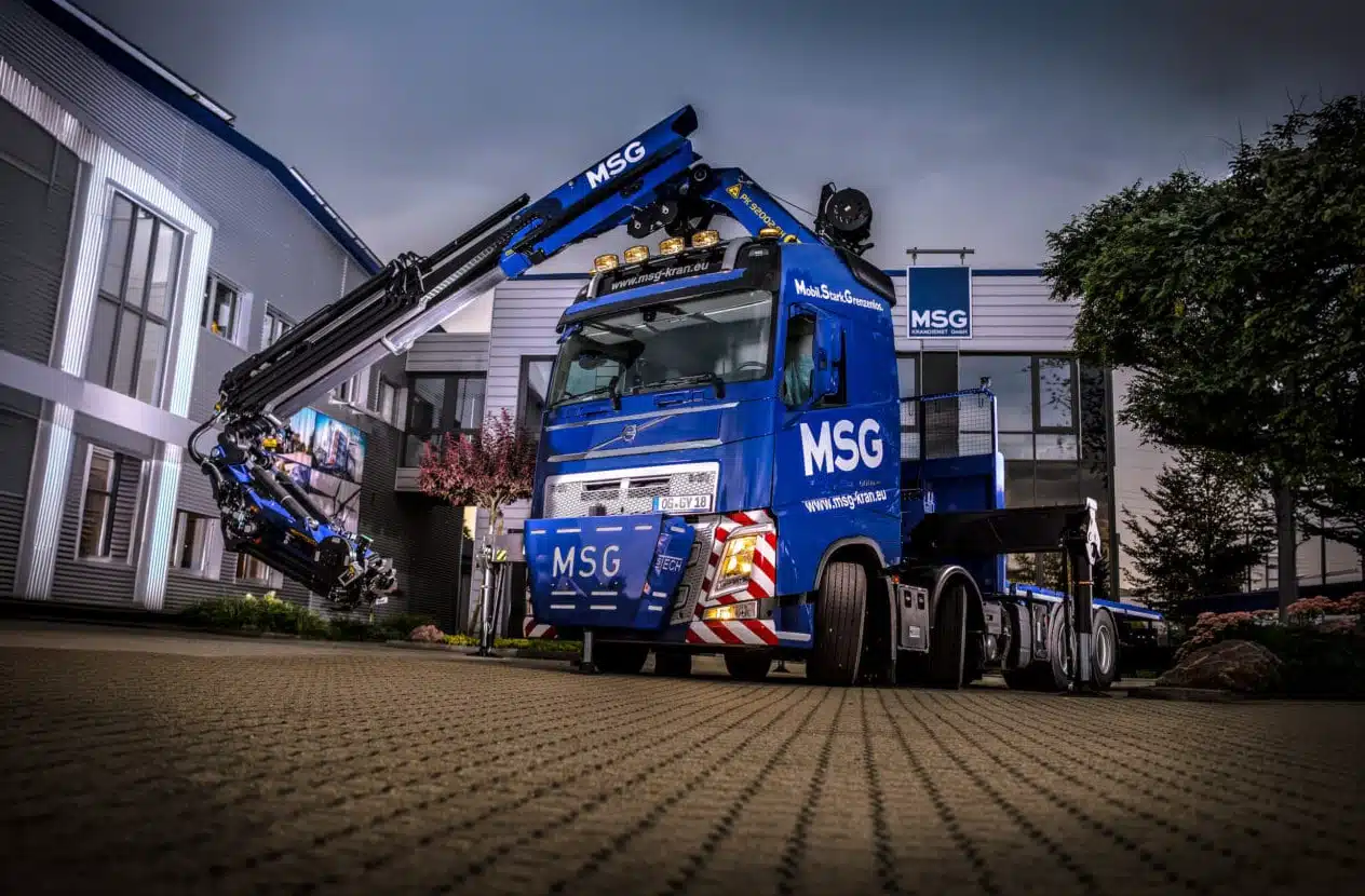 Ladekran PK 92 mieten bei MSG Krandienst