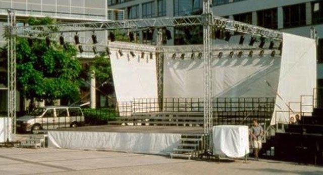 Ground Support, 8 x 6 m mieten in Reinstädt – aufs Wasser