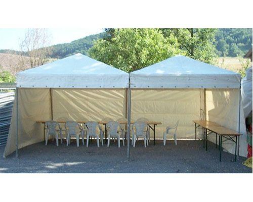 Partyzelt 3 x 8 m / 4 x 6 m mieten in Reinstädt – Eventtechnik