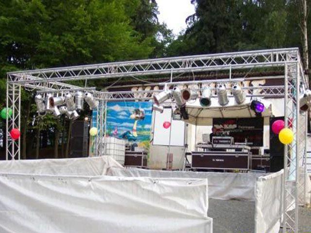 Traversen Ground Support, 6 x 9 m mieten in Reinstädt – aufs Wasser