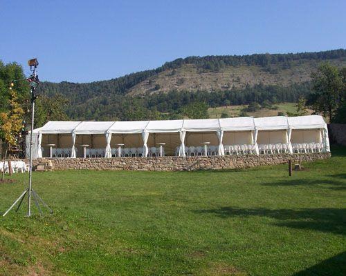 Partyzelt 3 x 32 m / 4 x 24 m mieten in Reinstädt – Eventtechnik