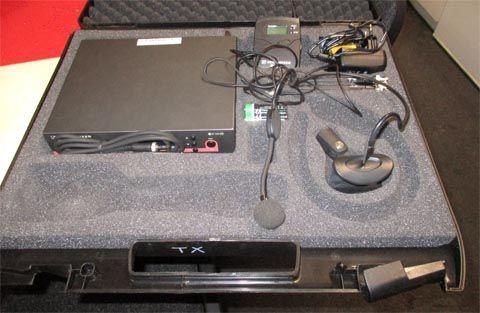 Professionelles Komplettset Funkmikro UHF EW 300 mit Headset mieten in